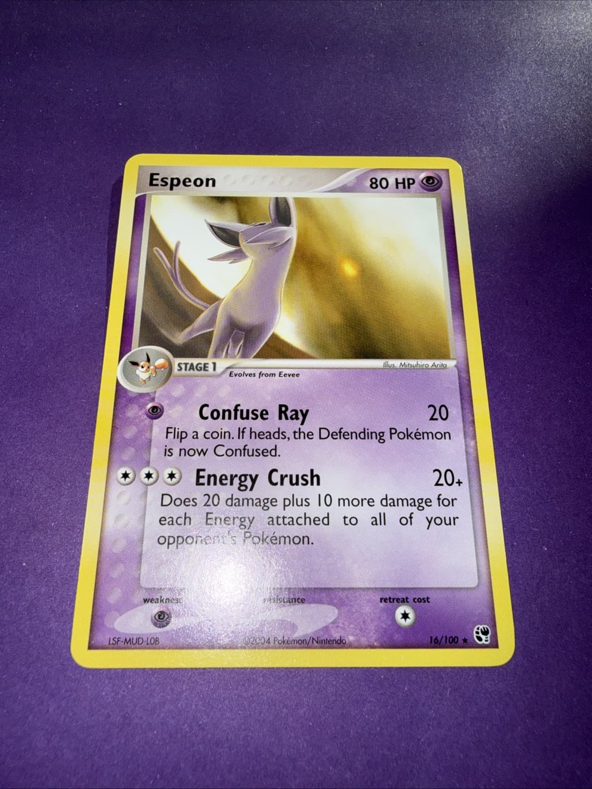 Pokemon TCG | Espeon 16/100 | Sandstorm | Regular