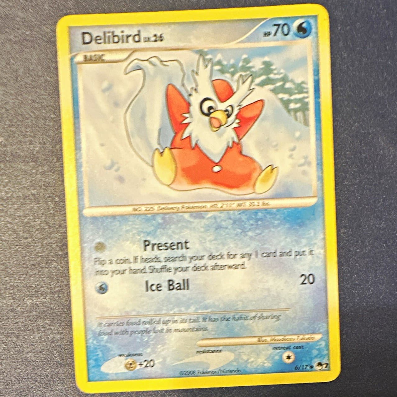 Pokémon TCG Delibird 006/017 POP Series 7 Regular