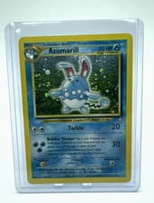 Pokémon Azumarill Unlimited Holo Rare Neo Genesis 2/111 LP - Very Nice!