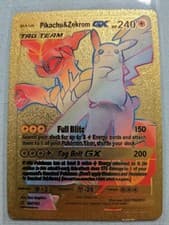 Pikachu & Zekrom GX (Secret) 184/181 Sm-Team Up Holo