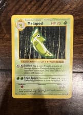 Metapod 54/102 Shadowless - Base Set Pokémon TCG - NM/MT