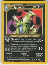 Pokemon TCG Tyranitar (31) Rare Neo Discovery 31/75