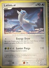 Pokémon Latios 004/017 POP Series 7 Rare Regular English 90 HP Basic 2008