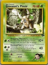 Giovanni's Pinsir - Gym Challenge (LP) Unlimited 24/132 Grass