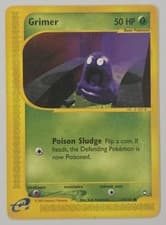 Pokémon TCG Grimer Aquapolis Card 79/147 Regular Common