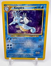 Kingdra Holo Rare 8/111 - Neo Revelation Pokémon Card - WOTC 2000