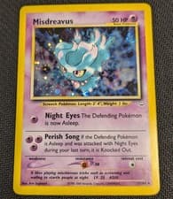 Pokémon Misdreavus 11/64 Neo Revelation Holo Rare VLP!