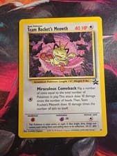 Team Rocket's Meowth 18/53 Wotc Promo Regular LP/MP