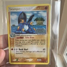 The Pokémon Company Swampert 27/100 EX Crystal Guardians 2006 RH EN Rare 120 HP