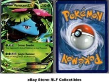 2014 Pokemon, XY Promos, #XY28 Venusaur EX, Holo Black Star Promo