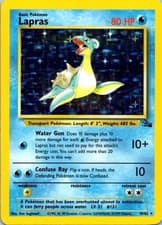 Lapras (10) Holo Rare Fossil 10/62 NM/LP (SKU 1-5)