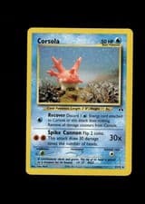 Corsola 37/75 Uncommon Neo Discovery Pokemon Unlimited Lightly Played