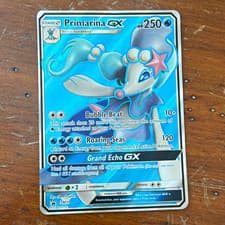 The Pokemon Company Pokemon TCG Primarina GX SM39 SM Promo Holo Eng 250HP 2017