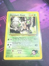 Giovanni's Pinsir 24/132 Gym Challenge Regular