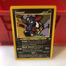 2001 Pokémon Neo Revelation Sneasel No. 24/64