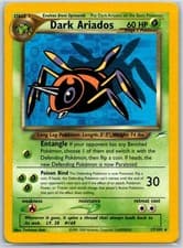 Dark Ariados Neo Destiny 017/105 MP-LP Pokémon Card