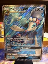 Pokémon TCG Primarina GX SM39 Ultra Black Star Promo Holo NM