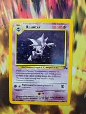 HAUNTER 6/62 Rare Fossil Pokemon Unlimited Holo Lightly Played
