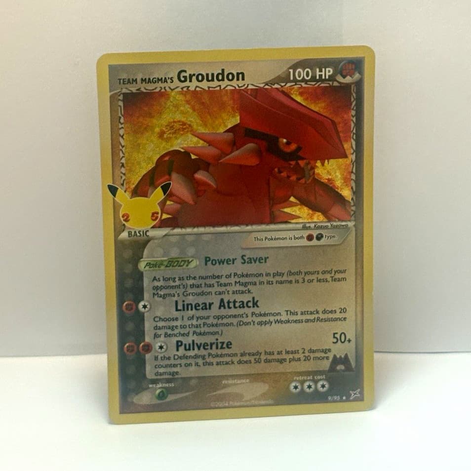 The Pokémon Company Groudon Call of Legends 6/95 Holo Rare Holo EN 100 HP