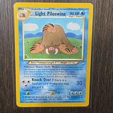 Pokemon TCG - Light Piloswine Neo Destiny 26/105