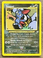 Sneasel 24/64 Neo Revelation 2000 Rare WOTC Vintage Pokémon Card TCG