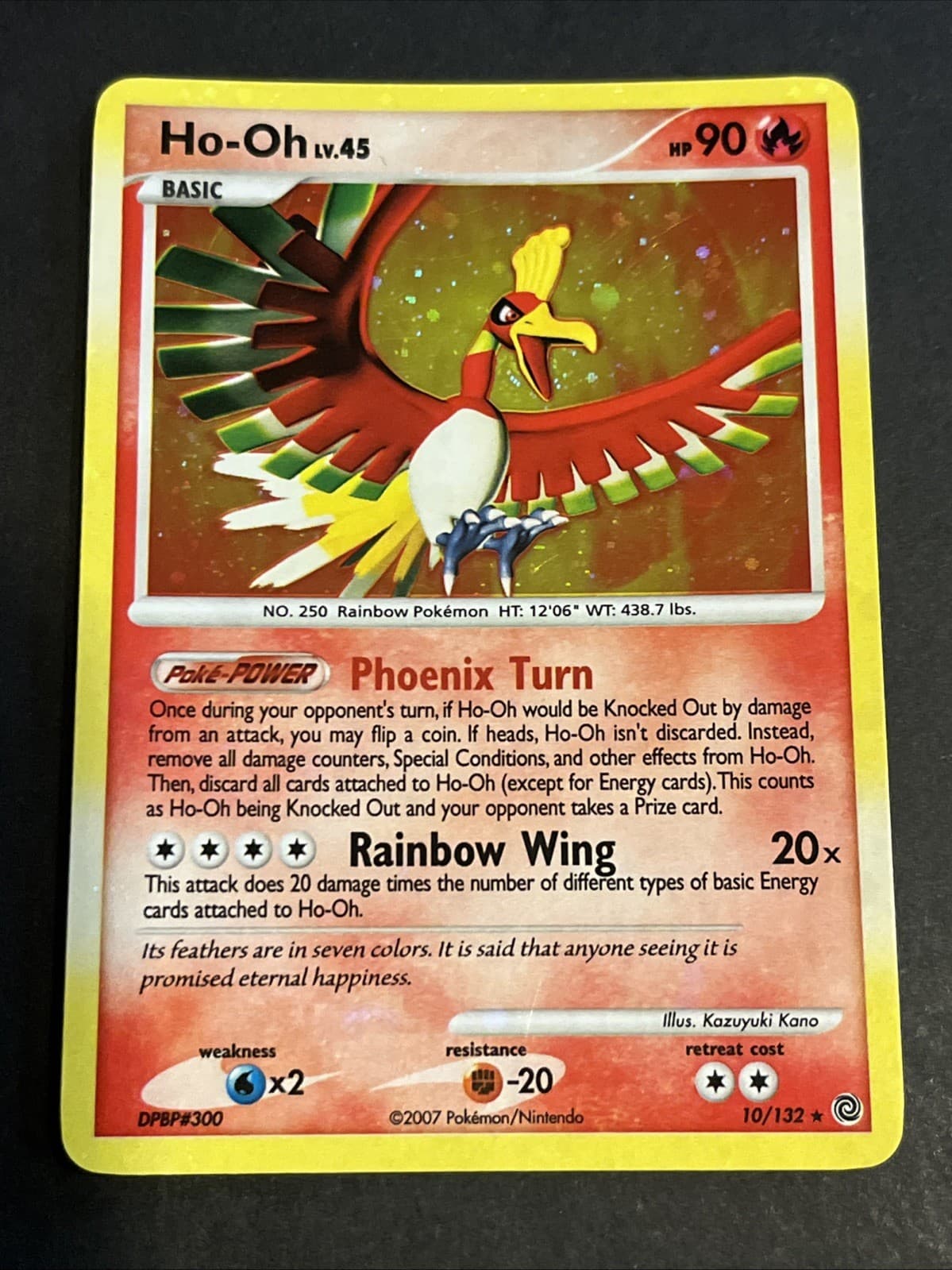 Ho-Oh 10/132 Secret Wonders Holo