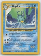 Kingdra 19/64 Rare Neo Revelation Pokemon Unlimited Moderately Played