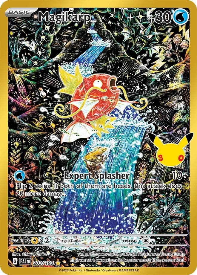 Magikarp 203/193 (Classic Collection) — ME: 30th Celebration Classic Collection, complete card face