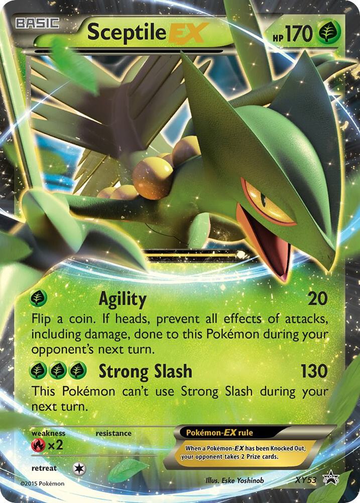 Sceptile EX - XY53 - XY Promos