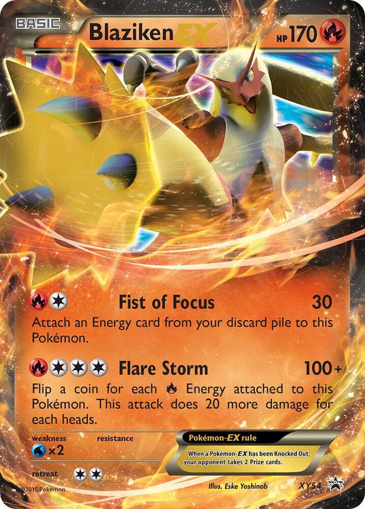 Blaziken EX - XY54 - XY Promos