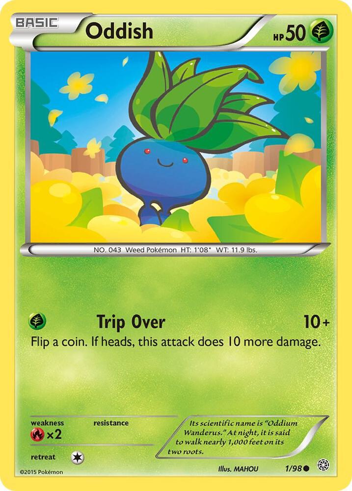 Oddish - XY - Ancient Origins