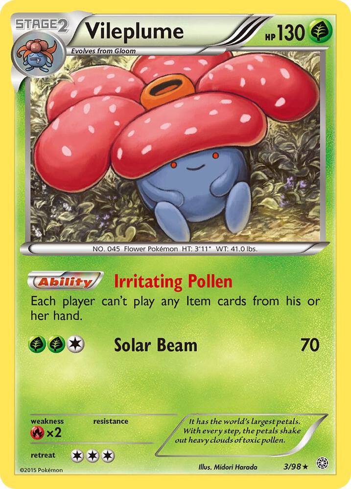 Vileplume - XY - Ancient Origins