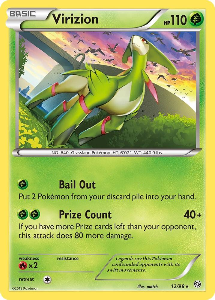 Virizion - XY - Ancient Origins