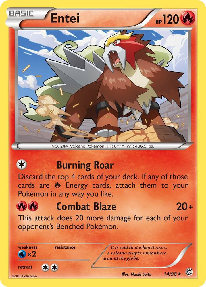 Entei - XY - Ancient Origins