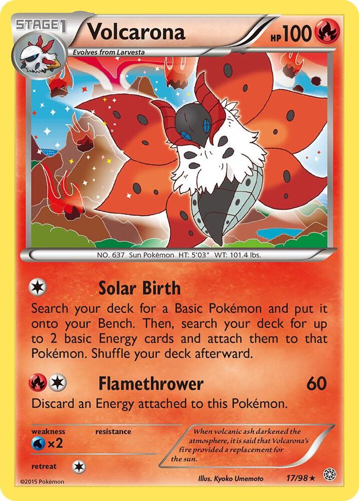 Volcarona - XY - Ancient Origins