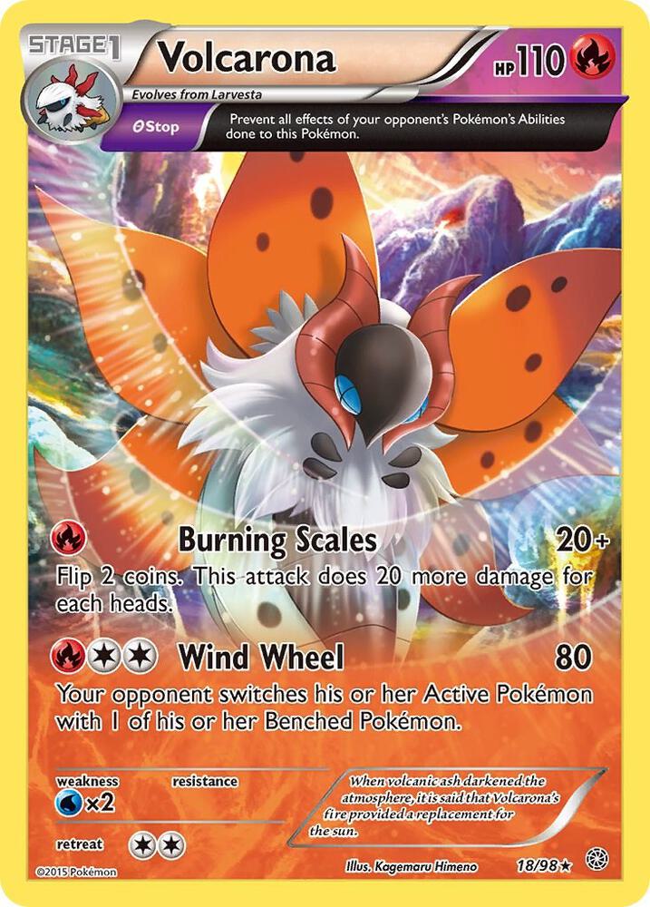 Volcarona - XY - Ancient Origins