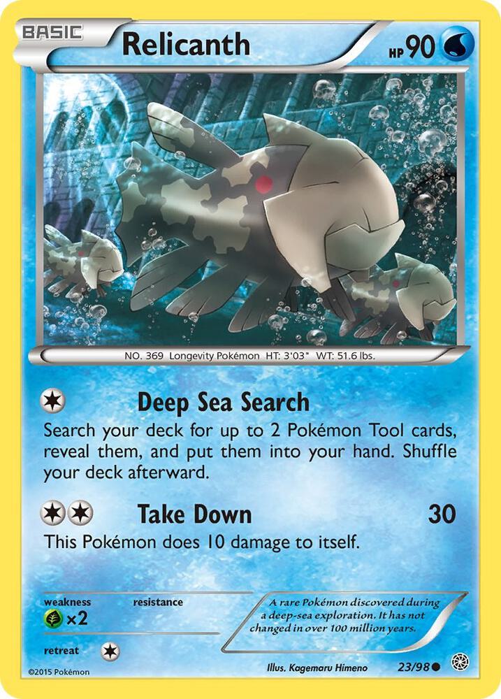Relicanth - XY - Ancient Origins