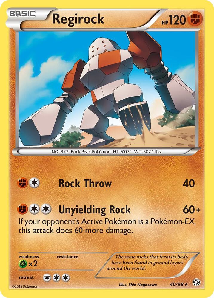 Regirock - XY - Ancient Origins