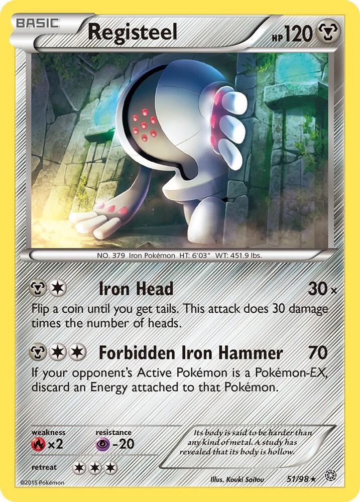 Registeel - XY - Ancient Origins