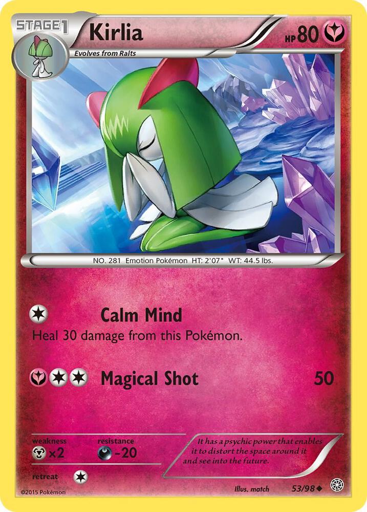 Kirlia - XY - Ancient Origins
