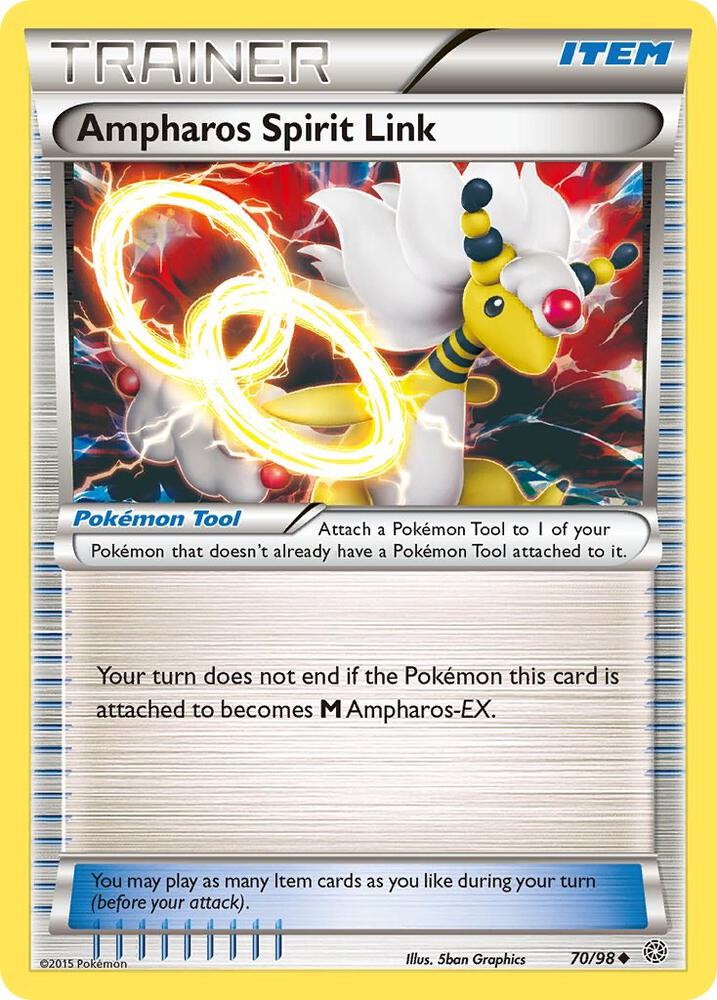Ampharos Spirit Link - XY - Ancient Origins