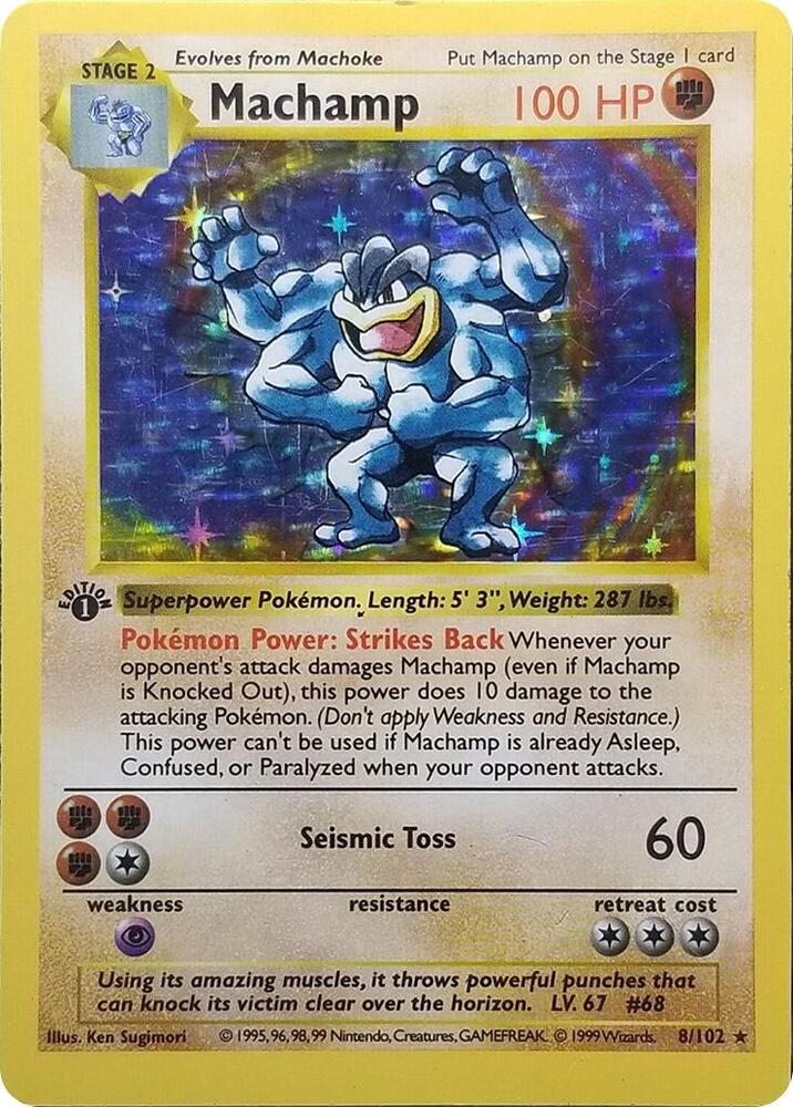 Machamp (Base Set Shadowless)