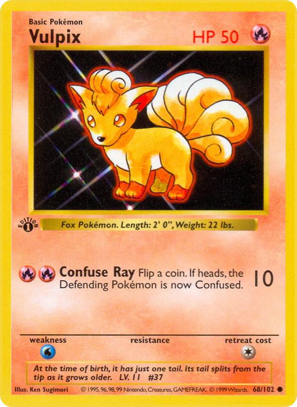 Vulpix - Base Set (Shadowless)