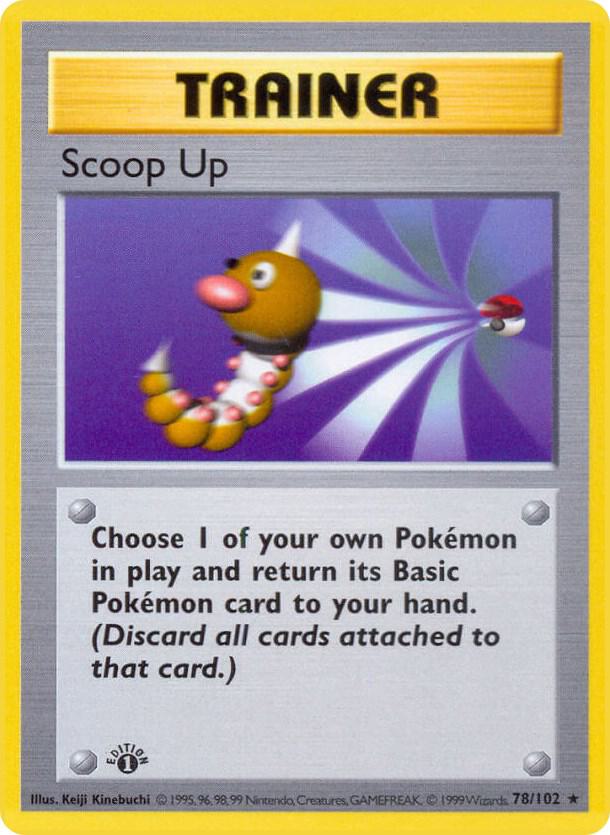 Scoop Up - Base Set (Shadowless)