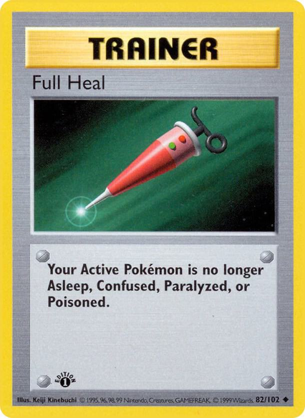 Full Heal - Base Set (Shadowless)