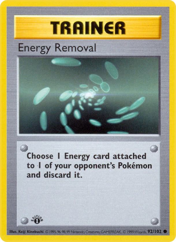 Energy Removal - Base Set (Shadowless)