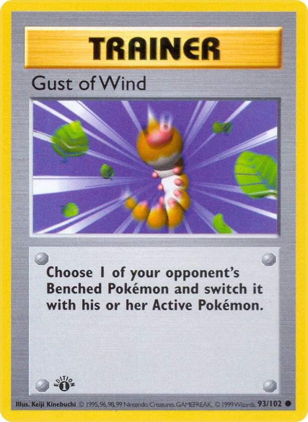 Gust of Wind - Base Set (Shadowless)