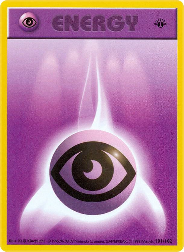 Psychic Energy - Base Set (Shadowless)