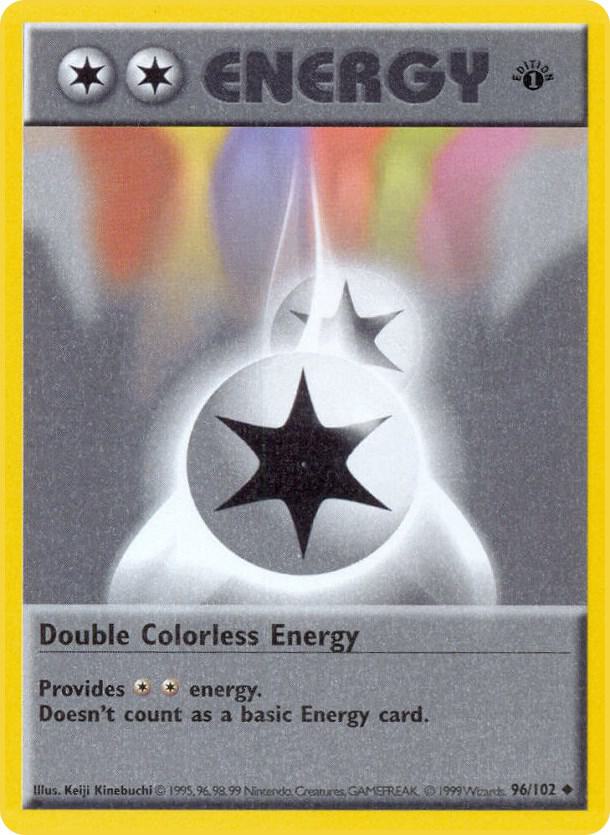 Double Colorless Energy - Base Set (Shadowless)