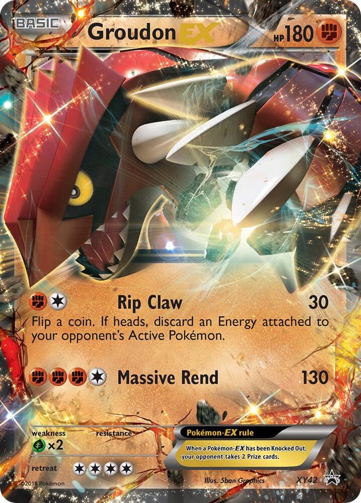 Groudon EX - XY Promos